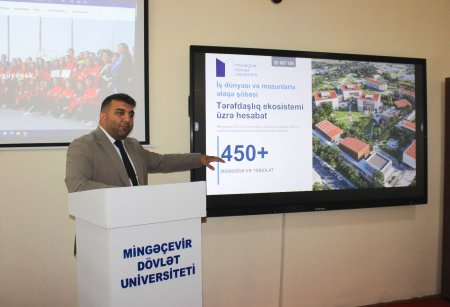 Mingəçevir Dövlət Universitetində universitet-sənaye əməkdaşlığının mövcud vəziyyəti və inkişaf perspektivləri müzakirə olunub