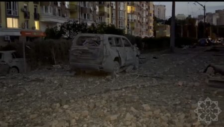 Raket zərbələri nəticəsində Ukraynadakı səfirliyimizə ziyan dəydi - Fotolar Raket zərbələri nəticəsində Ukraynadakı səfirliyimizə ziyan dəydi - Fotolar